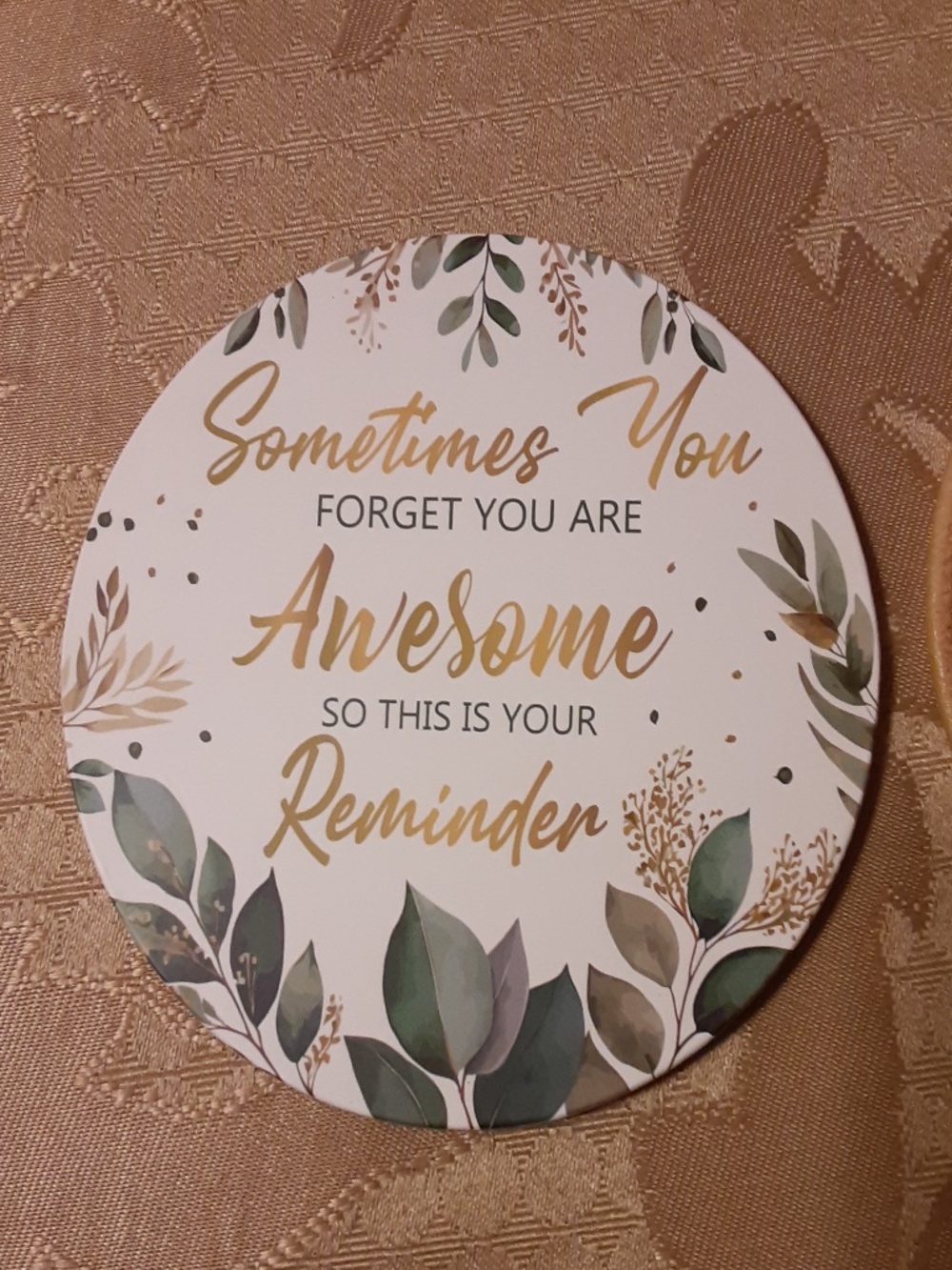 Inspirational Coaster Set - Picture 2 of 3